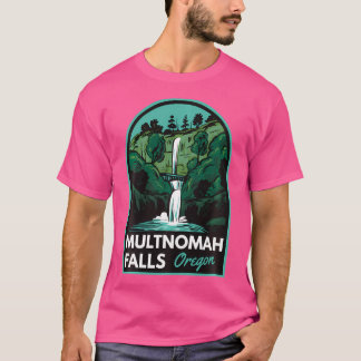 Camiseta Multnomah Falls Oregon