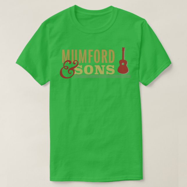Camiseta Mumford Sons (Frente do Design)