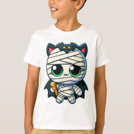 Camiseta "Mummy Cat in Vampire Costume"
