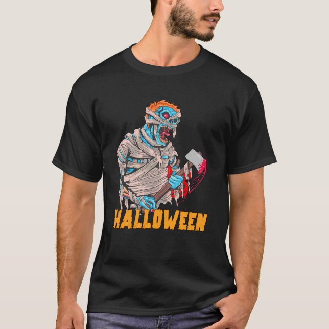 Camiseta Mummy Halloween costume best Halloween celebrants (Frente)