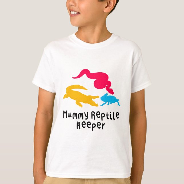 Camiseta Mummy Reptile Keeper (Frente)