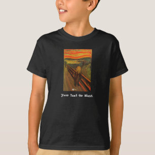 Camiseta Munch - o gritar do gelo