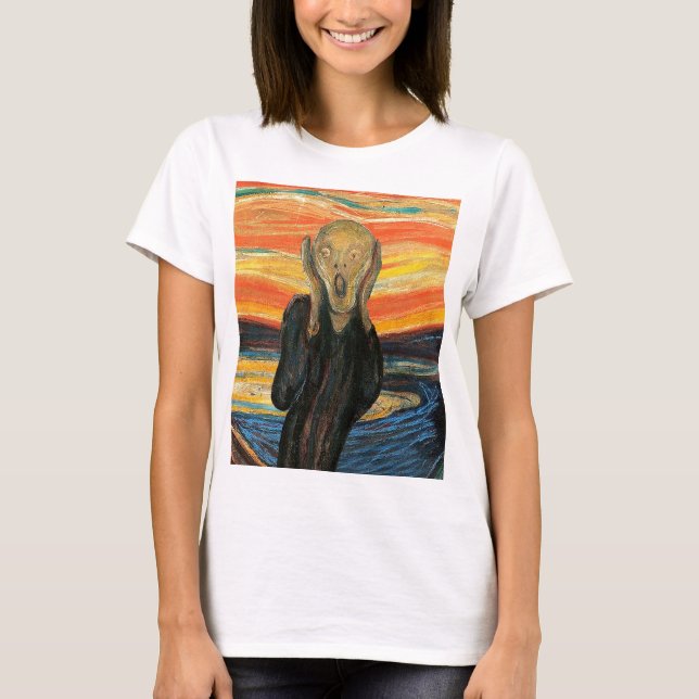 Camiseta Munch, “ The Scream ” (Frente)