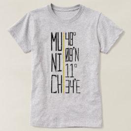 Camiseta München Munique Coordena Tee, Alemanha