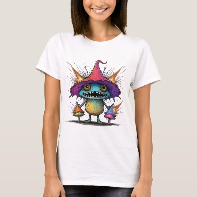 Camiseta Munchie, o Minion Mushroom (Frente)