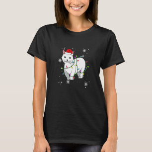 Camiseta Munchkin Cat Noite de Natal Papais noeis de gatos
