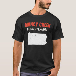 Camiseta Muncy Creek Pennsylvania State America Viagem