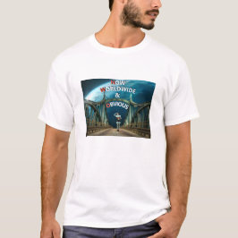 Camiseta mundial e óbvia (leve)