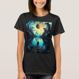 Camiseta Mundo abstrato