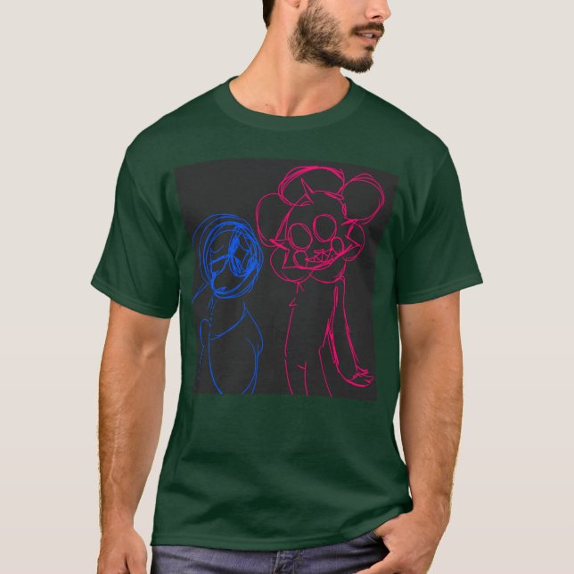 Camiseta Mundo Dandy - arte (Frente)
