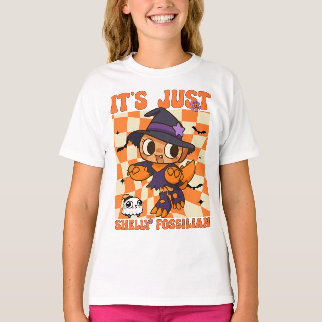 Camiseta Mundo de Dandy Shelly Halloween (Frente)