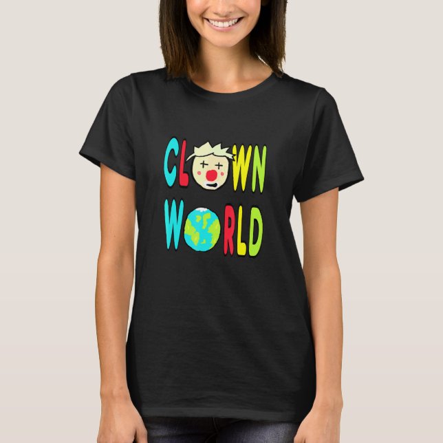 Camiseta Mundo de Palhaços (Frente)
