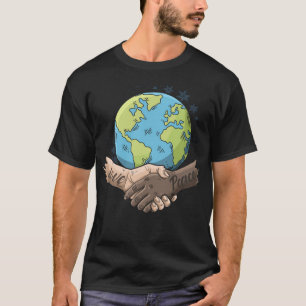 Camiseta Mundo diz não à campanha do racismo