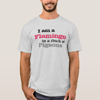 Camiseta Mundo do flamingo
