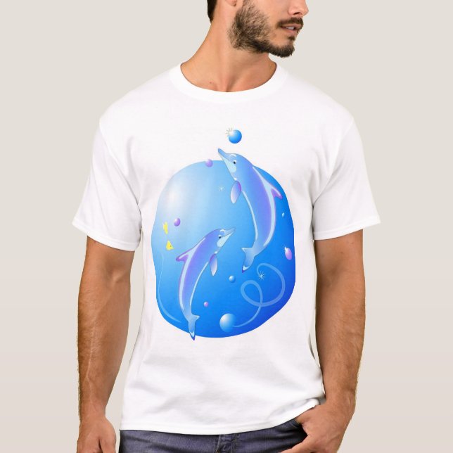 Camiseta Mundo do golfinho (Frente)