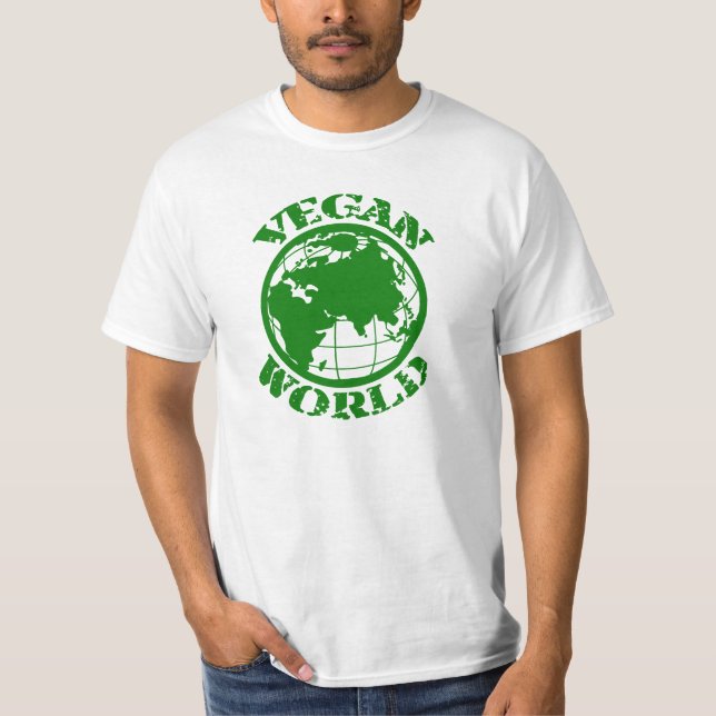 Camiseta Mundo do Vegan (Frente)