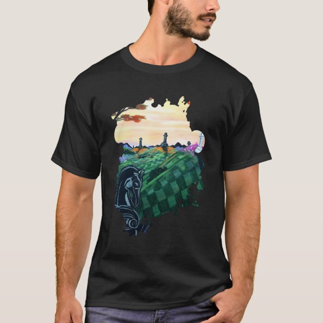 Camiseta Mundo Do Xadrez (Frente)