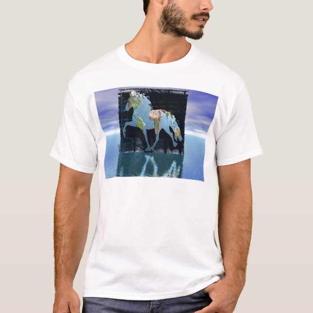 Camiseta Mundo dos Cavalos Islandeses (Frente)