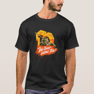 Camiseta Mundo dos Tanques 10 Anos Aniversário Nós Superamo