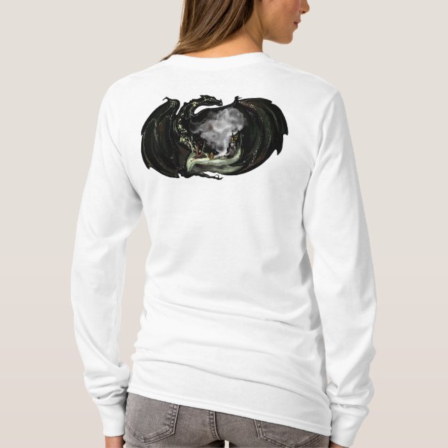 Camiseta Mundo e Dragão (Verso)