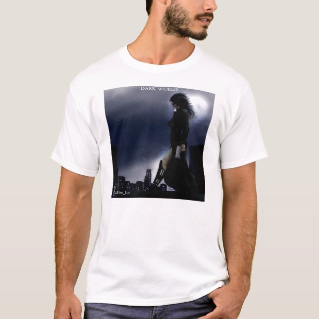 Camiseta Mundo escuro (Frente)