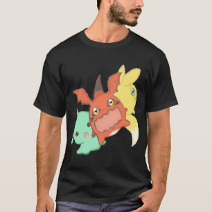 Camiseta Mundo Gráfico Digimon Anime Japonês Monstro Digita