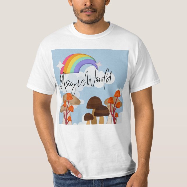 CAMISETA MUNDO MÁGICO (Frente)
