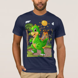CAMISETA MUNDO PRÉ-HISTÓRICO DOS DINOSSAUROS