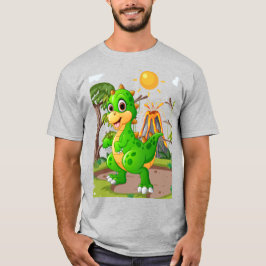 CAMISETA MUNDO PRÉ-HISTÓRICO DOS DINOSSAUROS