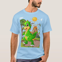 CAMISETA MUNDO PRÉ-HISTÓRICO DOS DINOSSAUROS