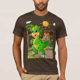 CAMISETA MUNDO PRÉ-HISTÓRICO DOS DINOSSAUROS