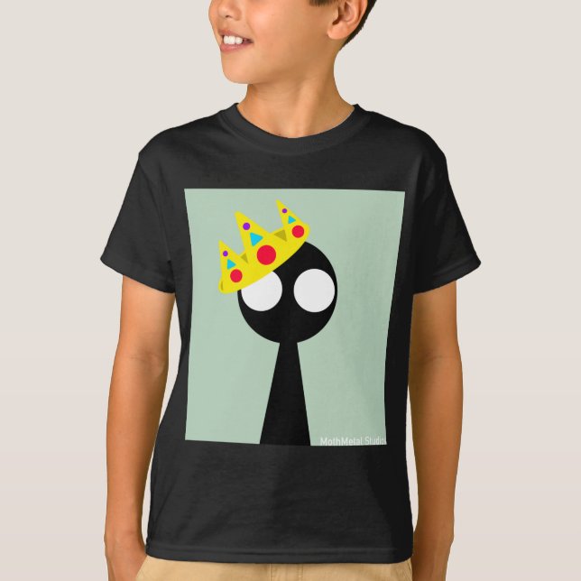 Camiseta Mundo Sombra - Rei "olá lá" (Frente)