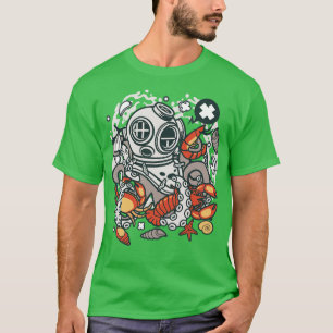 Camiseta Mundo Submarino do Rio Diver