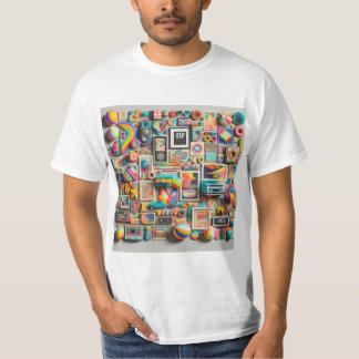 Camiseta Mundo Tridimensional