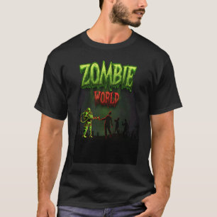 Camiseta Mundo Zombie das Halloween matando zombies Borain