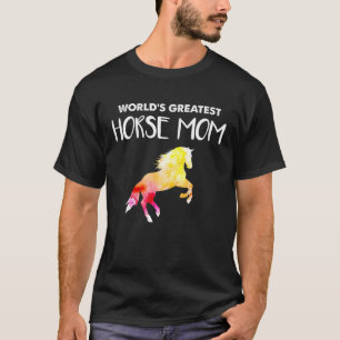 Camiseta Mundos Cavalo Maior Amor da Mãe