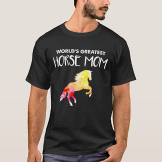 Camiseta Mundos Cavalo Maior Amor da Mãe