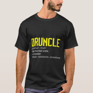 Camiseta Mundos De Definição Bêbado Melhor Tio Engraçado Dr