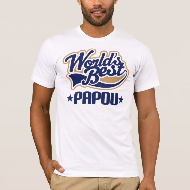Camiseta Mundos de Papou melhores (Frente)
