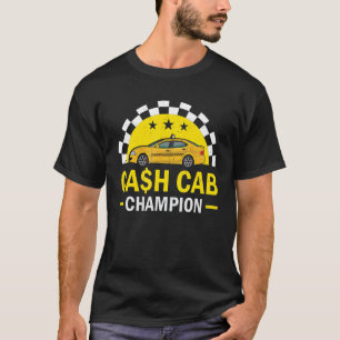 Camiseta Mundos de Trabalho de Driver de Taxi do Cash Cab M