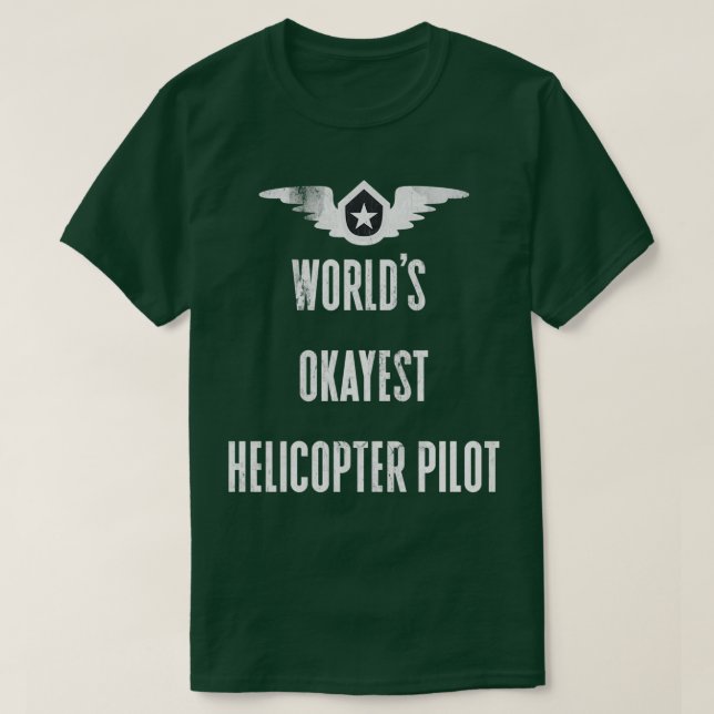 Camiseta Mundos do Piloto Okayest (Frente do Design)