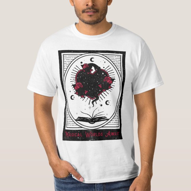 Camiseta Mundos Mágicos (Frente)
