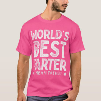 Camiseta Mundos Mais Fartos Quero Dizer Padre Funny Daddys