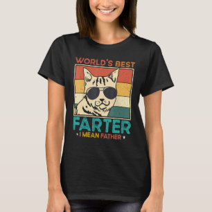 Camiseta Mundos Mais Fartos Quero Dizer Pai Melhor Pai De G