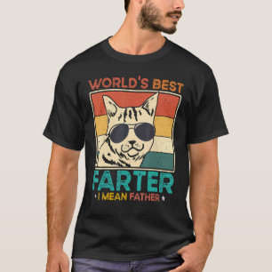 Camiseta Mundos Mais Fartos Quero Dizer Pai Melhor Pai De G