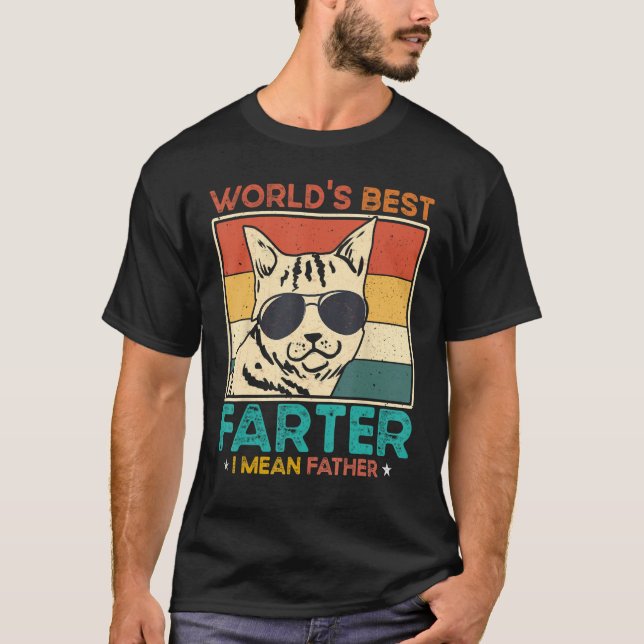 Camiseta Mundos Mais Fartos Quero Dizer Pai Melhor Pai De G (Frente)