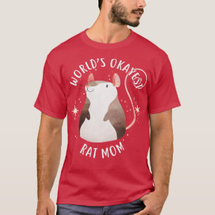 Camiseta Mundos Okayest Rat Mãe