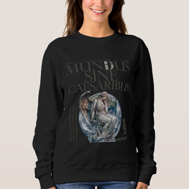 Camiseta Mundus Sine Caesaribus | A Melhor Edição (Frente)