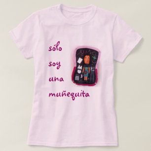 Camiseta muñequita de solo do una da soja