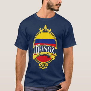 Camiseta Munoz Family Colombia flag